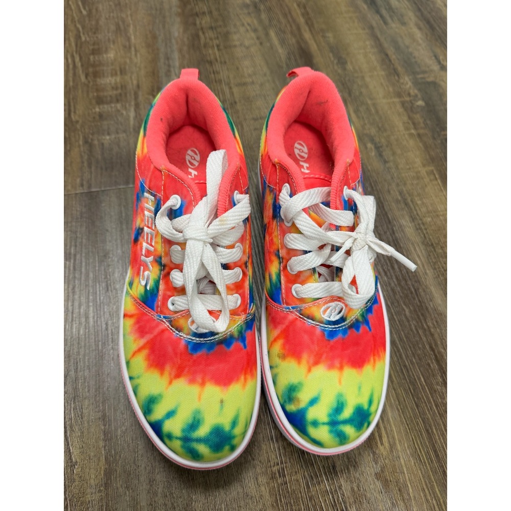 Heelys Pro 20 Prints Tie Dye Wheeled Skate Shoes Girls Youth 6 Womens 7 HE100983